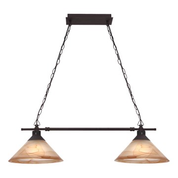 Globo 65101-2 - Luster na reťazi ALEXIS 2xE27/60W/230V Globo 65101-2 - Luster na reťazi ALEXIS 2xE27/60W/230V