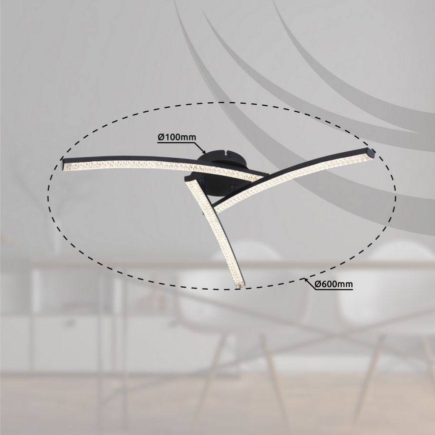 Globo - LED prisadený luster LED/18W/230V 2700/4000/6000K