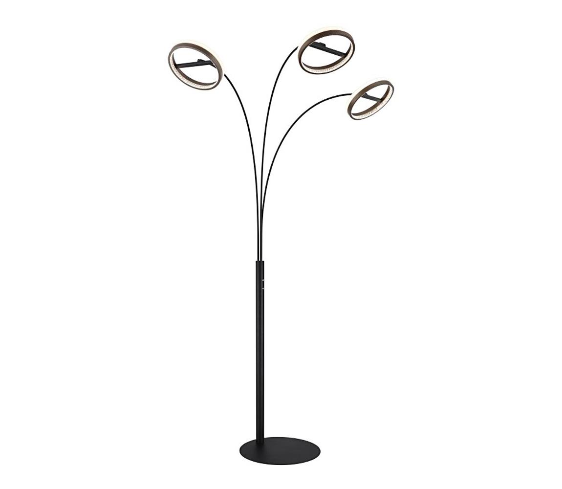 Globo 67179S1 - LED stmievateľná dotyková stojacia lampa DELLA 48W/230V 3000/4000/6000K 67179S1