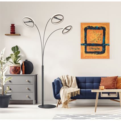 Globo - LED Stmievateľná dotyková stojacia lampa LED/48W/230V 3000-6000K