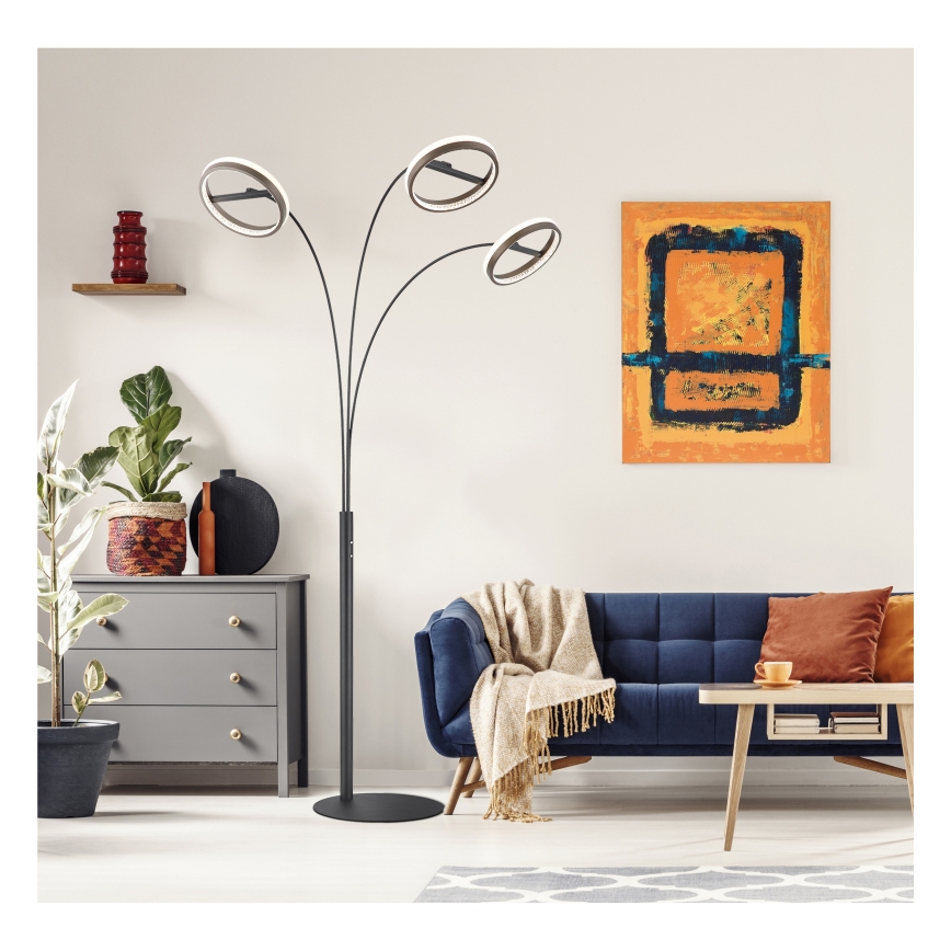 Globo - LED Stmievateľná dotyková stojacia lampa LED/48W/230V 3000-6000K