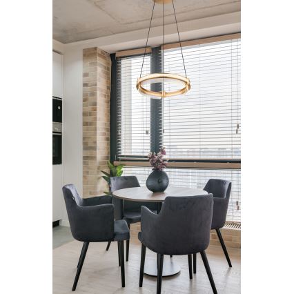 Globo - LED Stmievateľný krištáľový luster na lanku LED/36W/230V 2700K-6000K + diaľkové ovládanie