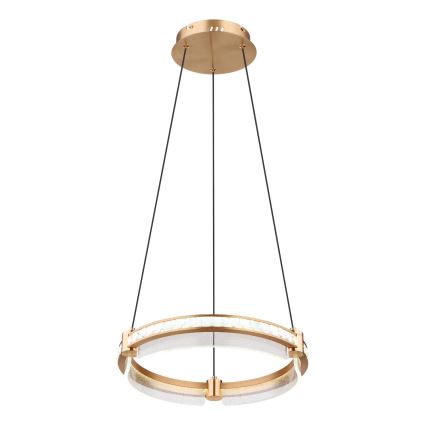 Globo - LED Stmievateľný krištáľový luster na lanku LED/36W/230V 2700K-6000K + diaľkové ovládanie
