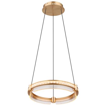 Globo - LED Stmievateľný krištáľový luster na lanku LED/36W/230V 2700K-6000K + diaľkové ovládanie