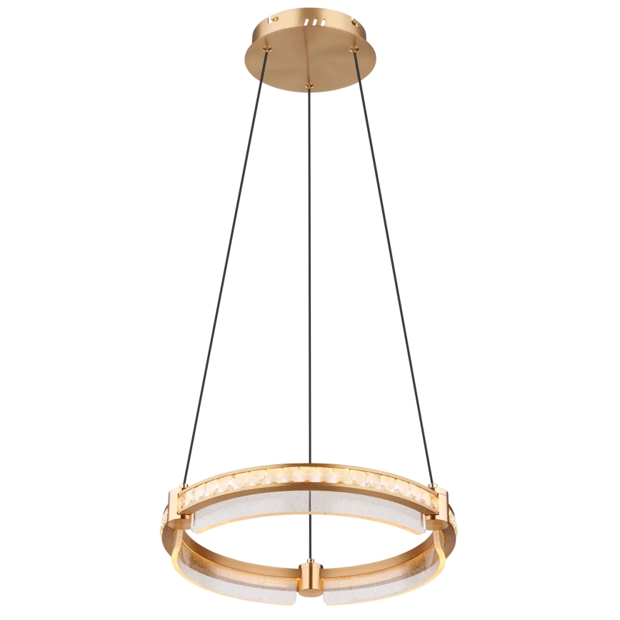 Globo - LED Stmievateľný krištáľový luster na lanku LED/36W/230V 2700K-6000K + diaľkové ovládanie