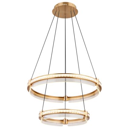 Globo - LED Stmievateľný krištáľový luster na lanku LED/78W/230V 2700K-6000K + diaľkové ovládanie