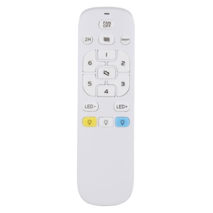 Globo - LED stmievateľné stropné svietidlo s ventilátorom LED/38W/230V 3000-6500K + diaľkové ovládanie