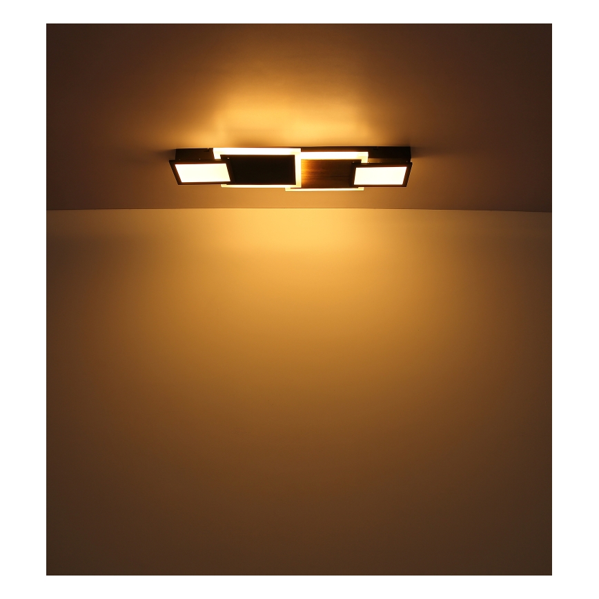 Globo 67279-30 - LED stropné svietidlo CAROLINE LED/30W/230V 25x71,5 cm béžová/čierna