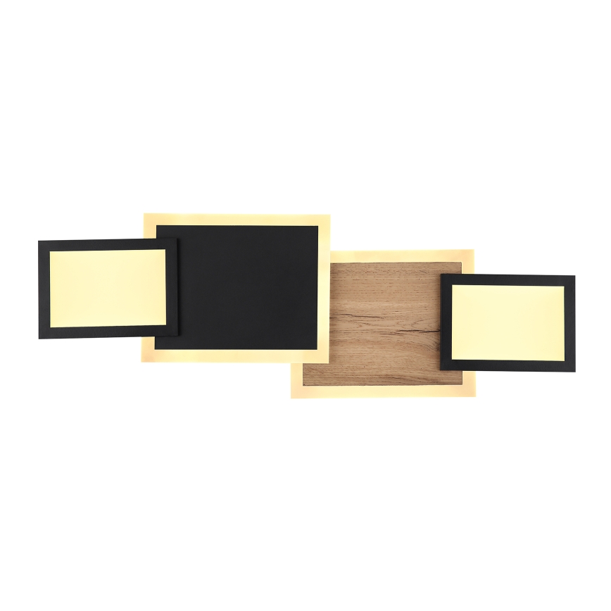 Globo 67279-30 - LED stropné svietidlo CAROLINE LED/30W/230V 25x71,5 cm béžová/čierna