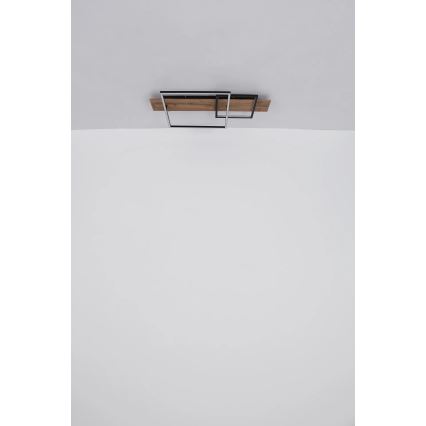 Globo 67289D1 - LED stropné svietidlo VANNI LED/24W/230V 40x75 cm hnedo-čierne