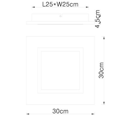 Globo - LED Stropné svietidlo LED/12W/230V