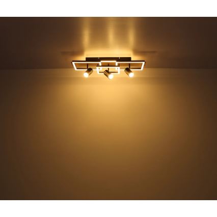 Globo - LED Stropné svietidlo LED/48W/230V + 3xGU10/5W 3000K 27x72 cm