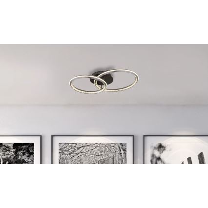 Globo - LED stmievateľné stropné svietidlo LED/50W/230V 2700-6000K 50x75 cm + diaľkové ovládanie