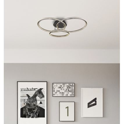 Globo - LED stmievateľné stropné svietidlo LED/72W/230V 2700-6000K 50x75 cm + diaľkové ovládanie