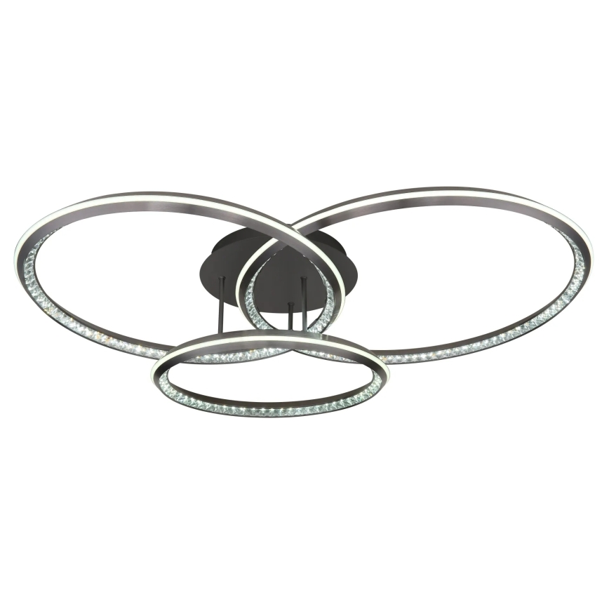 Globo - LED stmievateľné stropné svietidlo LED/72W/230V 2700-6000K 109,5x80,5 cm + diaľkové ovládanie
