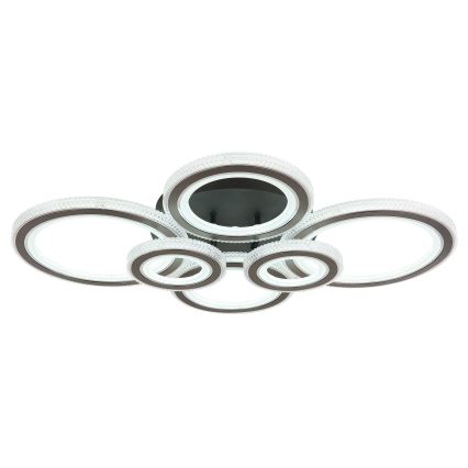 Globo - LED stmievateľné stropné svietidlo LED/60W/230V 2700-6000K 56x78 cm antracit + diaľkové ovládanie