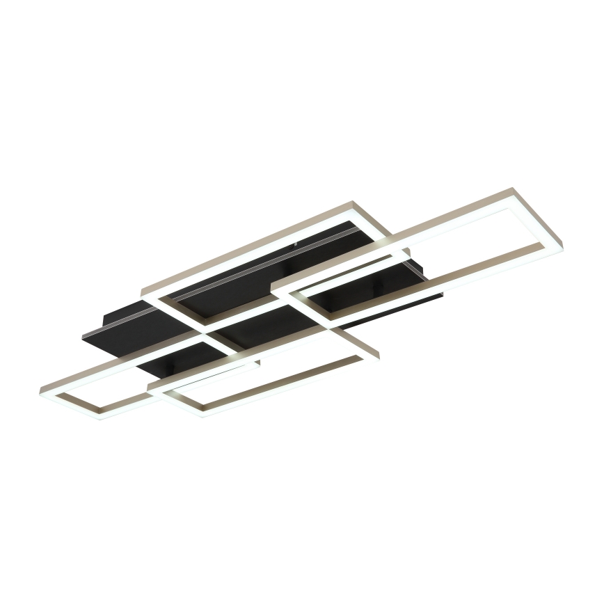 Globo - stmievateľné LED stropné svietidlo LED/40W/230V 2700-6500K 32,5x87,5 cm čierne + diaľkové ovládanie