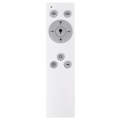 Globo - stmievateľné LED stropné svietidlo LED/40W/230V 2700-6500K 32,5x87,5 cm čierne + diaľkové ovládanie