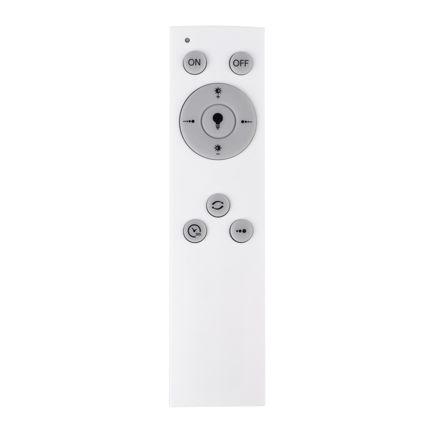 Globo - stmievateľné LED stropné svietidlo LED/40W/230V 2700-6500K 32,5x87,5 cm čierne + diaľkové ovládanie