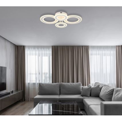 Globo - LED stropné svietidlo LED/54W/230V 3000/4200/6500K 59x42 cm