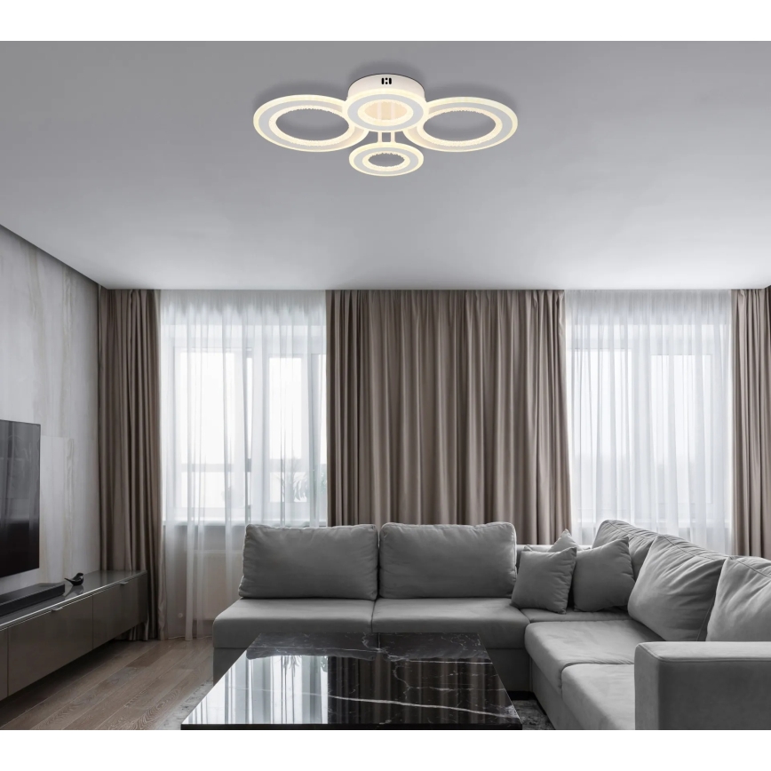 Globo - LED stropné svietidlo LED/54W/230V 3000/4200/6500K 59x42 cm