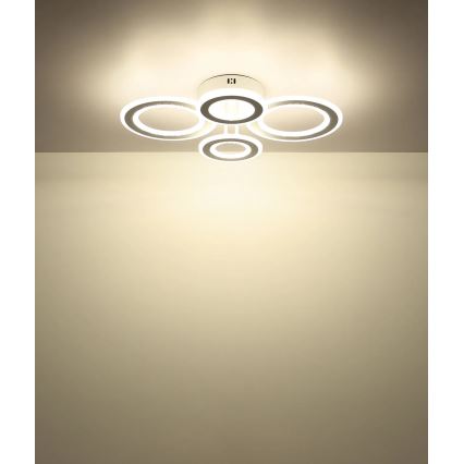 Globo - LED stropné svietidlo LED/54W/230V 3000/4200/6500K 59x42 cm