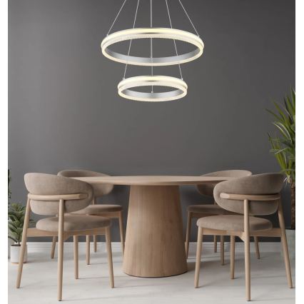 Globo - LED stmievateľný luster na lane LED/60W/230V 2700-6000K + diaľkové ovládanie