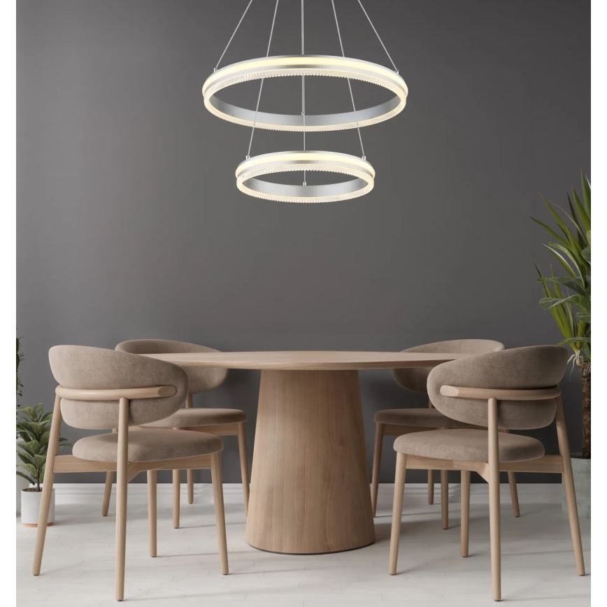Globo - LED stmievateľný luster na lane LED/60W/230V 2700-6000K + diaľkové ovládanie