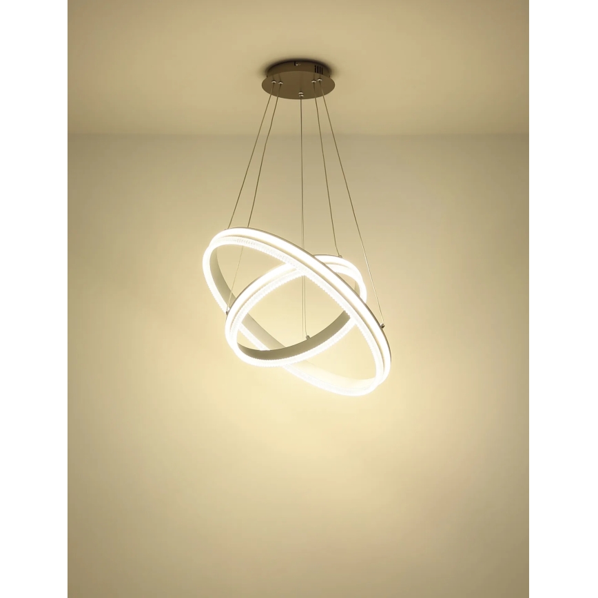 Globo - LED stmievateľný luster na lane LED/60W/230V 2700-6000K + diaľkové ovládanie