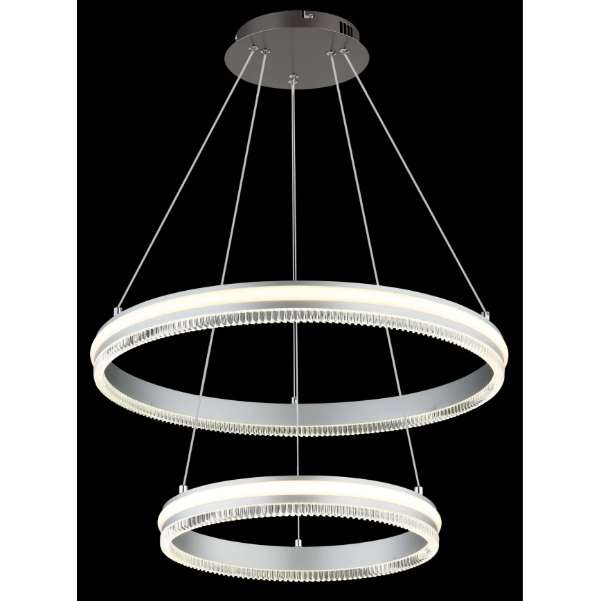 Globo - LED stmievateľný luster na lane LED/60W/230V 2700-6000K + diaľkové ovládanie
