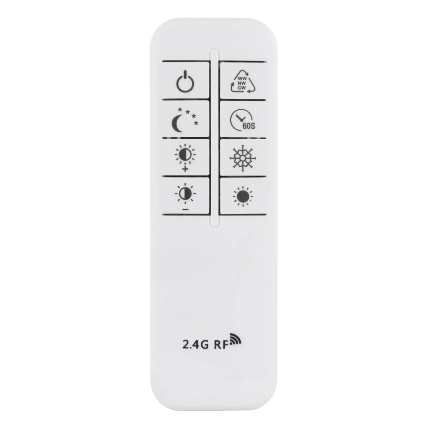 Globo - LED stmievateľné stropné svietidlo LED/72W/230V 2700-6000K strieborné + diaľkové ovládanie