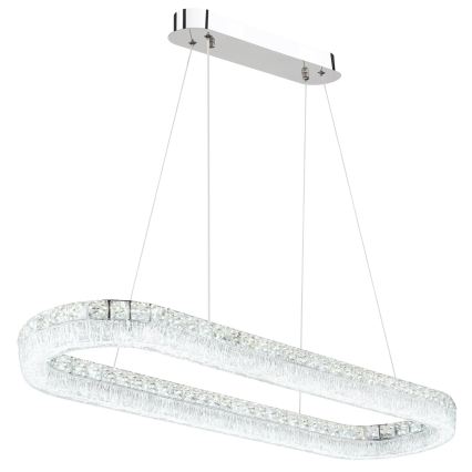 Globo - LED stmievateľný luster na lane LED/40W/230V 2700–6000K číre + diaľkové ovládanie