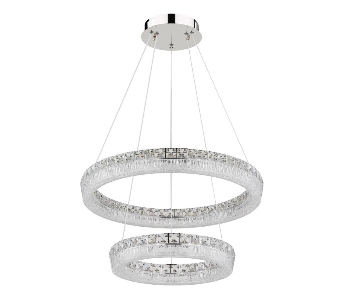 Globo 67387-60 - LED stmievateľný luster na lane LAUREL LED/60W/230V číre+DO 67387-60
