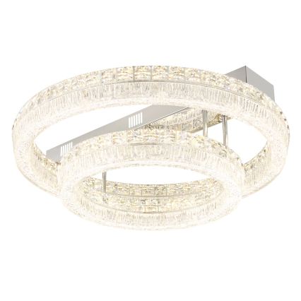 Globo - LED Stmievateľné stropné svietidlo LED/60W/230V 2700-6000K číre + diaľkové ovládanie