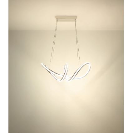 Globo - LED stmievateľný luster na lane LED/45W/230V 2700-6000K lesklý chróm + diaľkové ovládanie