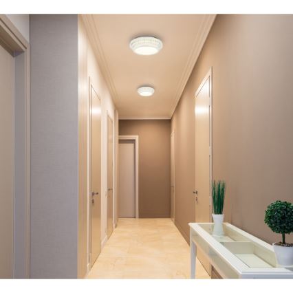 Globo - LED stmievateľné stropné svietidlo LED/58W/230V 2700-6000K pr. 60 cm biela + diaľkové ovládanie