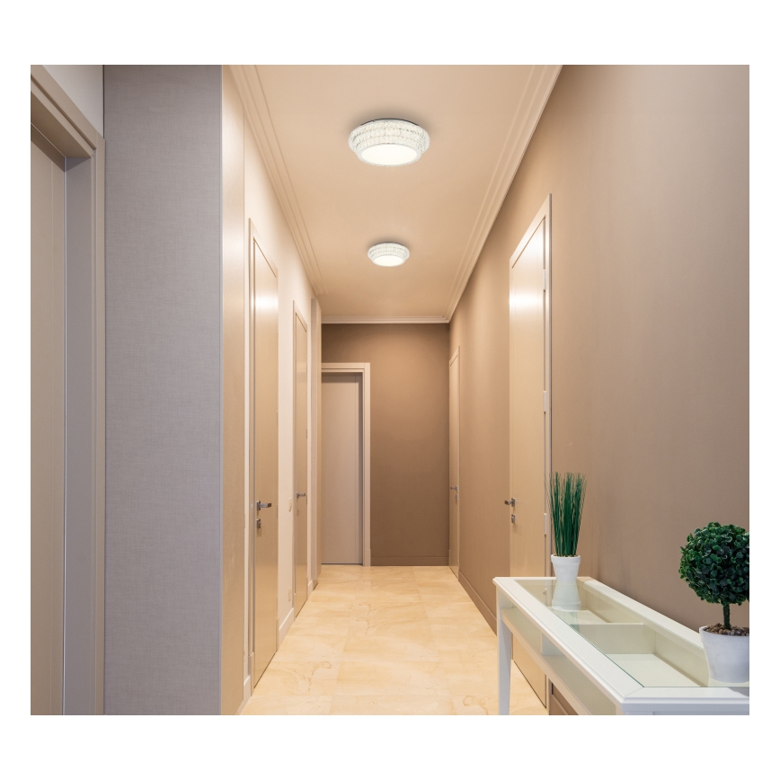 Globo - LED stmievateľné stropné svietidlo LED/58W/230V 2700-6000K pr. 60 cm biela + diaľkové ovládanie