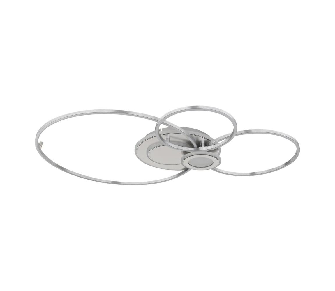 Globo 68278-36 - LED stmievateľné stropné svietidlo BELTRAN LED/36W/230V strieborné+DO 68278-36