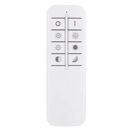 Globo - LED stmievateľné stropné svietidlo LED/36W/230V 2700-6500K strieborné + diaľkové ovládanie
