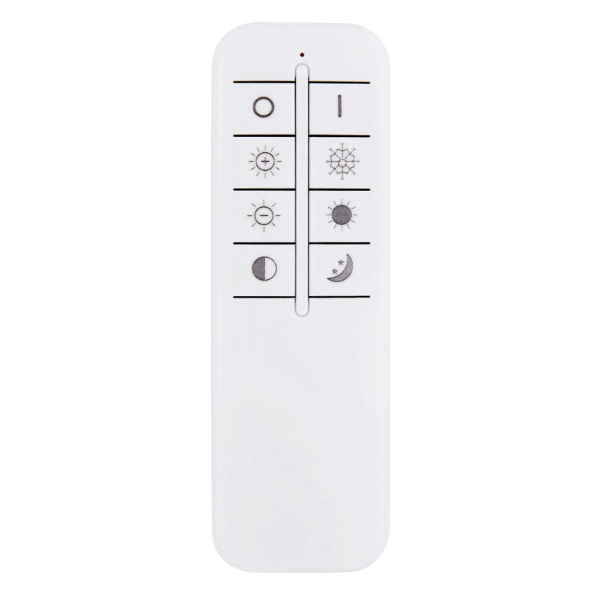 Globo - LED stmievateľné stropné svietidlo LED/36W/230V 2700-6500K strieborné + diaľkové ovládanie