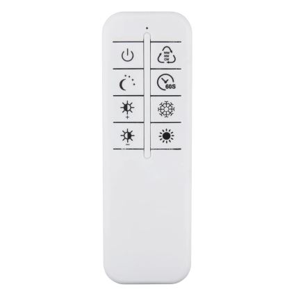 Globo - stmievateľné LED stropné svietidlo LED/40W/230V 2700-6500K, priemer 51,5 cm, čierne + diaľkové ovládanie
