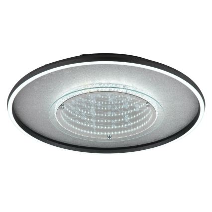 Globo - LED stropné svietidlo LED/40W/230V 3000/4000/6000K pr. 51,5 cm čierna