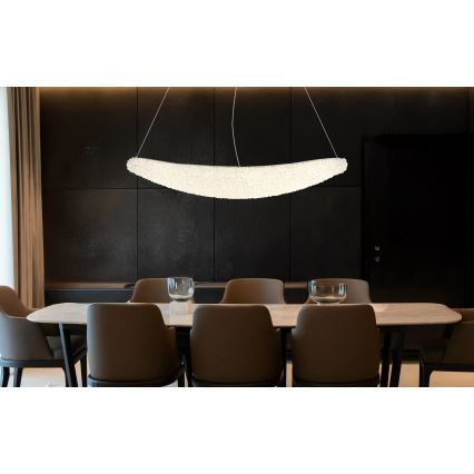 Globo - stmievateľný LED luster na lane LED/40W/230V 2700-6000K lesklý chróm + diaľkové ovládanie
