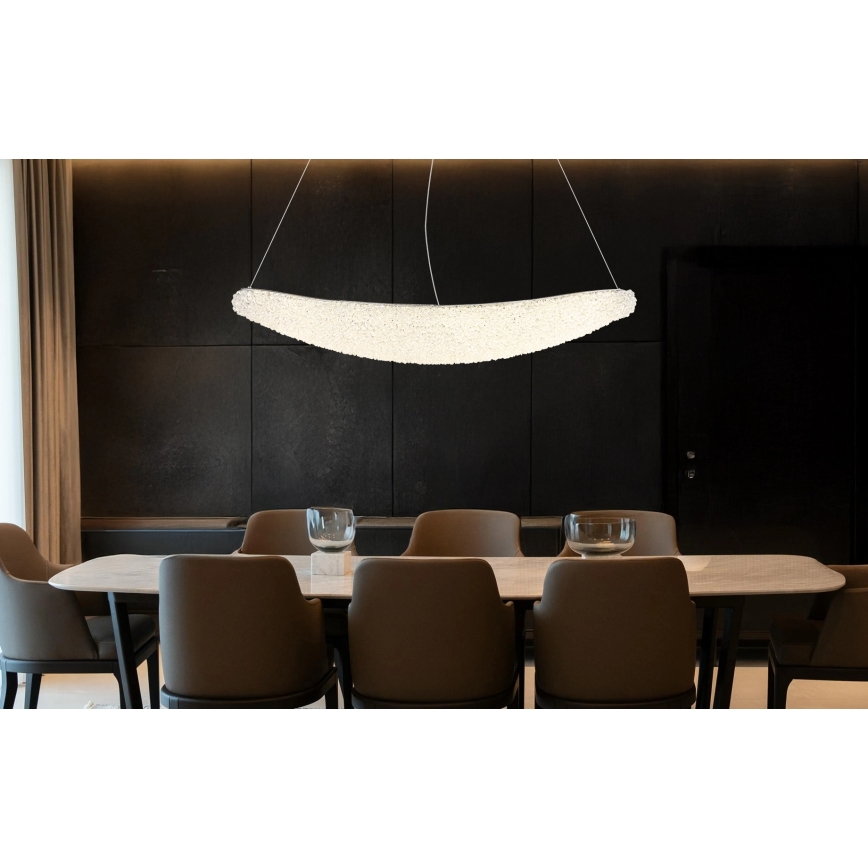 Globo - stmievateľný LED luster na lane LED/40W/230V 2700-6000K lesklý chróm + diaľkové ovládanie