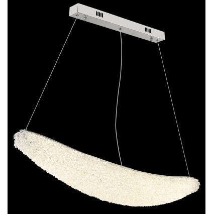 Globo - stmievateľný LED luster na lane LED/40W/230V 2700-6000K lesklý chróm + diaľkové ovládanie