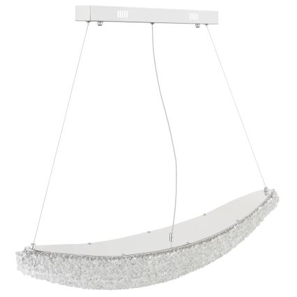 Globo - stmievateľný LED luster na lane LED/40W/230V 2700-6000K lesklý chróm + diaľkové ovládanie