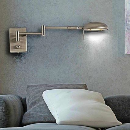 GLOBO 7820 - nástenné svietidlo SWEET 1xG9/40W