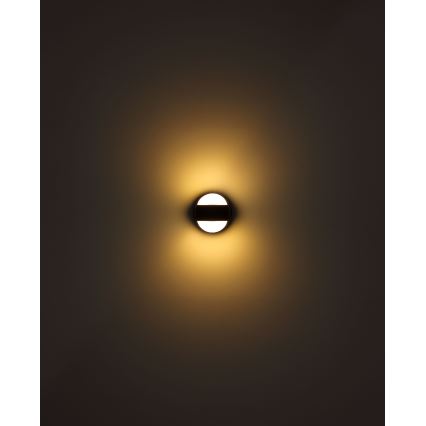 Globo - LED stmievateľné nabíjacie dotykové nástenné svietidlo LED/1,4W/5V 1800 mAh čierna