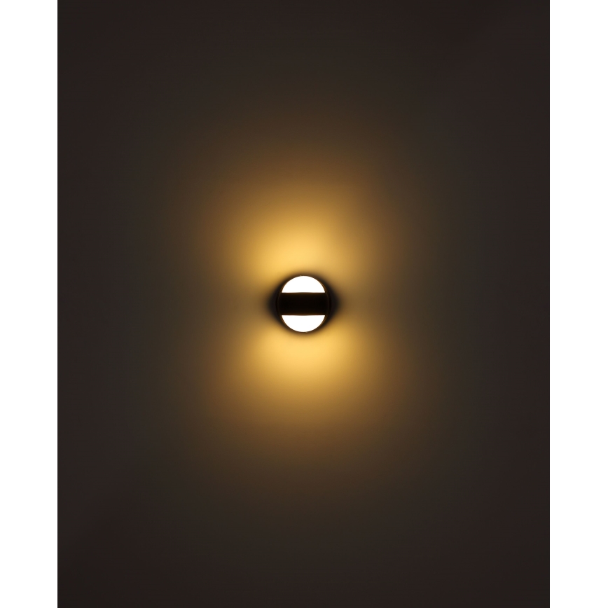 Globo - LED stmievateľné nabíjacie dotykové nástenné svietidlo LED/1,4W/5V 1800 mAh čierna