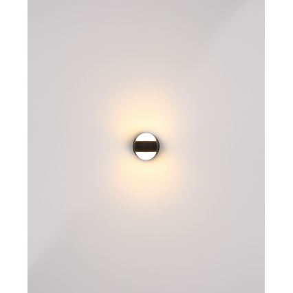 Globo - LED stmievateľné nabíjacie dotykové nástenné svietidlo LED/1,4W/5V 1800 mAh čierna